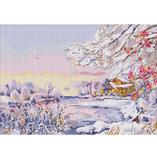 Load image into Gallery viewer, Spring Brand - Winter Morning - 55*42CM 11CT 3 Stamped Cross Stitch
