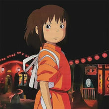 Load image into Gallery viewer, Yishu - Spirited Away - 40*40CM 11CT 3 Stamped Cross Stitch
