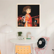Load image into Gallery viewer, Yishu - Spirited Away - 40*40CM 11CT 3 Stamped Cross Stitch
