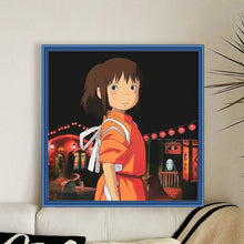 Load image into Gallery viewer, Yishu - Spirited Away - 40*40CM 11CT 3 Stamped Cross Stitch
