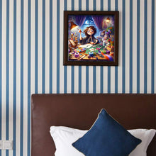 Load image into Gallery viewer, Late-Night Creative Worker 40*40CM(Canvas) Full Round Drill Diamond Painting

