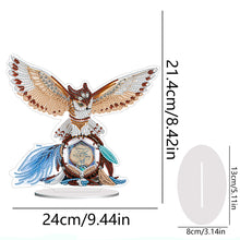 Load image into Gallery viewer, 2D Flat Indian Eagle DIY Diamond Painting Desktop Ornaments Kit for Home Decor
