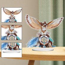 Load image into Gallery viewer, 2D Flat Indian Eagle DIY Diamond Painting Desktop Ornaments Kit for Home Decor
