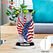 Load image into Gallery viewer, 2D Flat America Twin Tower DIY Diamond Painting Desktop Ornaments Kit Home Decor
