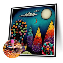 Load image into Gallery viewer, Colorful Night Scene 40*40CM(Canvas) Full Round Drill Diamond Painting
