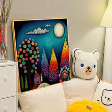 Load image into Gallery viewer, Colorful Night Scene 40*40CM(Canvas) Full Round Drill Diamond Painting
