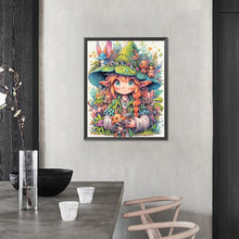 Load image into Gallery viewer, Forest Girl 40*50CM(Picture) Full Round Drill Diamond Painting
