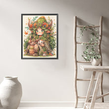 Load image into Gallery viewer, Forest Girl 40*50CM(Picture) Full Round Drill Diamond Painting
