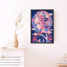 Load image into Gallery viewer, Cartoon Girl 40*60CM(Picture) Full Round Drill Diamond Painting
