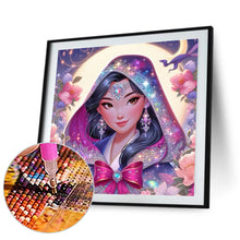 Load image into Gallery viewer, Princess Mulan With A Headband 40*40CM(Canvas) Full Round Drill Diamond Painting
