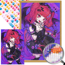 Load image into Gallery viewer, Devil Girl 40*60CM(Picture) Full Round Drill Diamond Painting
