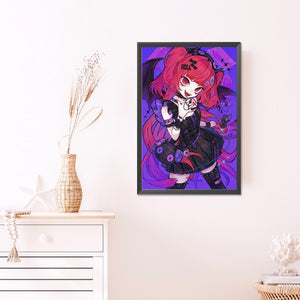Devil Girl 40*60CM(Picture) Full Round Drill Diamond Painting