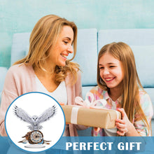 Load image into Gallery viewer, Acrylic Special Shaped White Owl 5D Diamond Painting Clock DIY Art Craft
