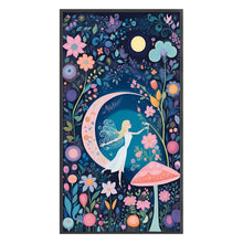 Load image into Gallery viewer, Huancan - Cartoon Girl - 35*65CM 14CT 2 Stamped Cross Stitch

