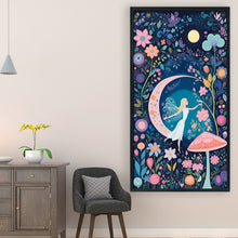 Load image into Gallery viewer, Huancan - Cartoon Girl - 35*65CM 14CT 2 Stamped Cross Stitch
