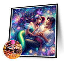 Load image into Gallery viewer, Mermaid Princess And Prince 40*40CM(Canvas) Full Round Drill Diamond Painting
