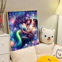 Load image into Gallery viewer, Mermaid Princess And Prince 40*40CM(Canvas) Full Round Drill Diamond Painting
