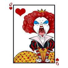 Load image into Gallery viewer, Huancan - The Queen Of Hearts Crying - 30*40CM 11CT 3 Stamped Cross Stitch
