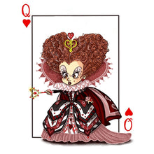 Load image into Gallery viewer, Huancan - The Queen Of Hearts - 30*40CM 11CT 3 Stamped Cross Stitch
