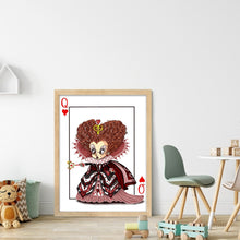 Load image into Gallery viewer, Huancan - The Queen Of Hearts - 30*40CM 11CT 3 Stamped Cross Stitch
