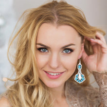 Load image into Gallery viewer, 10 Pairs Diamond Painting Earrings Boho Diamond Art Earring Making Kit for Adult
