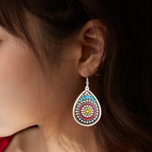 Load image into Gallery viewer, 10 Pairs Diamond Painting Earrings Boho Diamond Art Earring Making Kit for Adult
