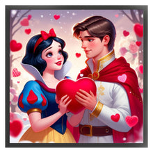 Load image into Gallery viewer, Huancan - Snow White And The Prince - 40*40CM 11CT 3 Stamped Cross Stitch
