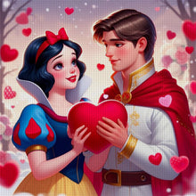 Load image into Gallery viewer, Huancan - Snow White And The Prince - 40*40CM 11CT 3 Stamped Cross Stitch
