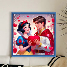 Load image into Gallery viewer, Huancan - Snow White And The Prince - 40*40CM 11CT 3 Stamped Cross Stitch
