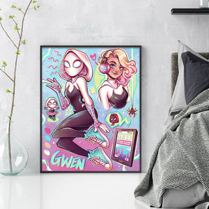 Huancan - Gwen'S Life - 40*50CM 11CT 3 Stamped Cross Stitch