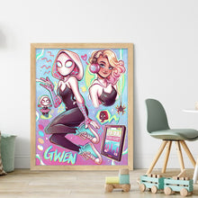 Load image into Gallery viewer, Huancan - Gwen&#39;S Life - 40*50CM 11CT 3 Stamped Cross Stitch
