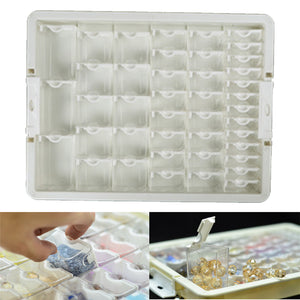 42 Grids Clear Diamond Painting Storage Containers for Beads Art DIY Crafts