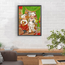 Load image into Gallery viewer, Cook 30*40CM(Canvas) Full Round Drill Diamond Painting
