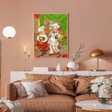 Load image into Gallery viewer, Cook 30*40CM(Canvas) Full Round Drill Diamond Painting
