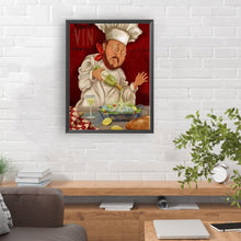 Load image into Gallery viewer, Cook 30*40CM(Canvas) Full Round Drill Diamond Painting
