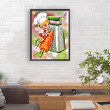 Load image into Gallery viewer, Cook 30*40CM(Canvas) Full Round Drill Diamond Painting

