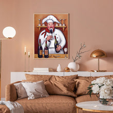 Load image into Gallery viewer, Cook 30*40CM(Canvas) Full Round Drill Diamond Painting
