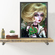 Load image into Gallery viewer, Spooky Big-Eyed Doll 40*50CM(Canvas) Full Round Drill Diamond Painting
