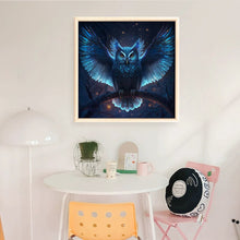 Load image into Gallery viewer, Huancan - Owl With Spread Wings - 40*40CM 11CT 3 Stamped Cross Stitch
