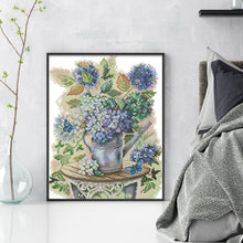Load image into Gallery viewer, Joy Sunday - Flower-Filled Jug - 35*42CM 14CT 2 Stamped Cross Stitch
