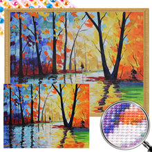 Load image into Gallery viewer, Colorful Landscape 40*30CM(Picture) Full Round Drill Diamond Painting
