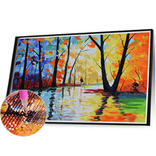 Load image into Gallery viewer, Colorful Landscape 40*30CM(Picture) Full Round Drill Diamond Painting
