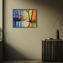 Load image into Gallery viewer, Colorful Landscape 40*30CM(Picture) Full Round Drill Diamond Painting
