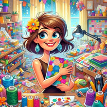 Load image into Gallery viewer, Craft Girl 30*30CM(Canvas) Full Round Drill Diamond Painting
