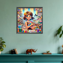 Load image into Gallery viewer, Craft Girl 30*30CM(Canvas) Full Round Drill Diamond Painting
