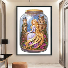 Load image into Gallery viewer, Yishu - Rapunzel In A Bottle - 40*60CM 11CT 3 Stamped Cross Stitch
