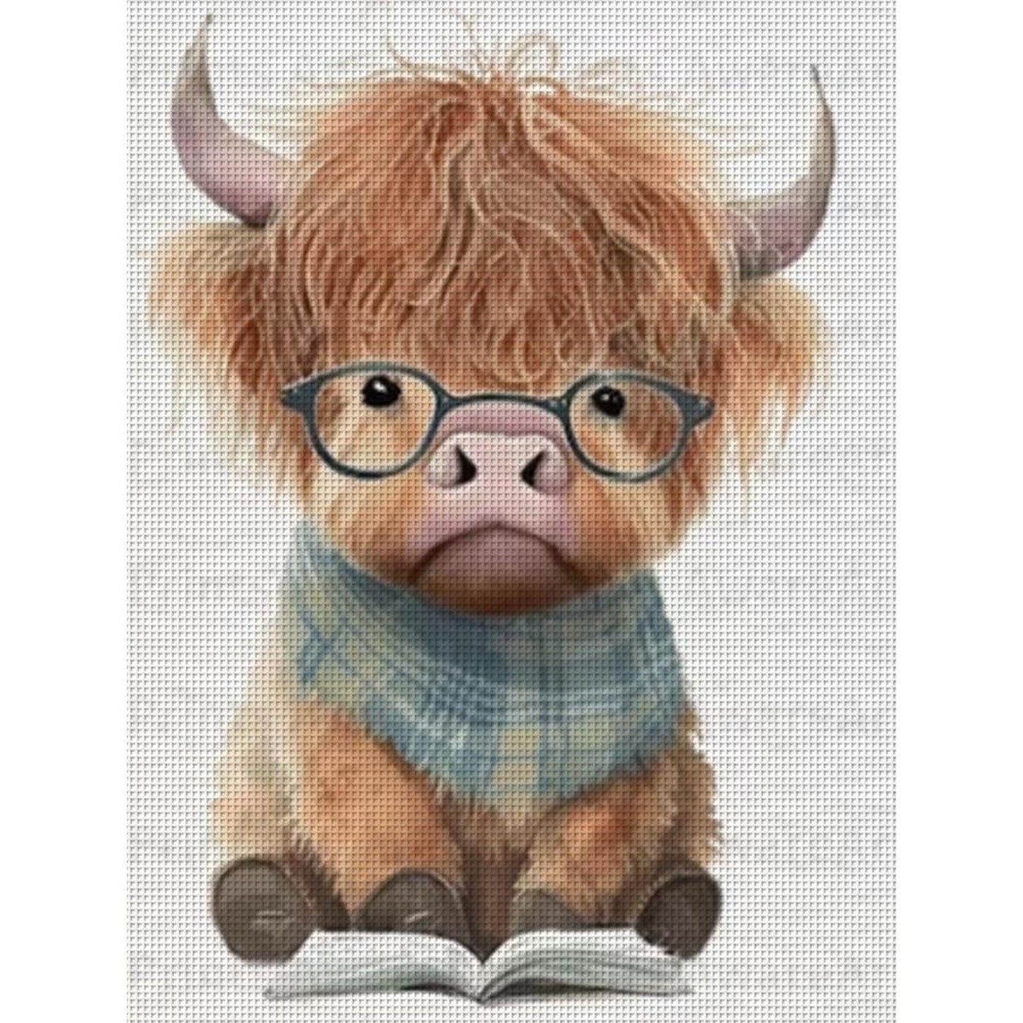 Yak - Full 14CT Counted Cross Stitch 30x40CM - Huacan