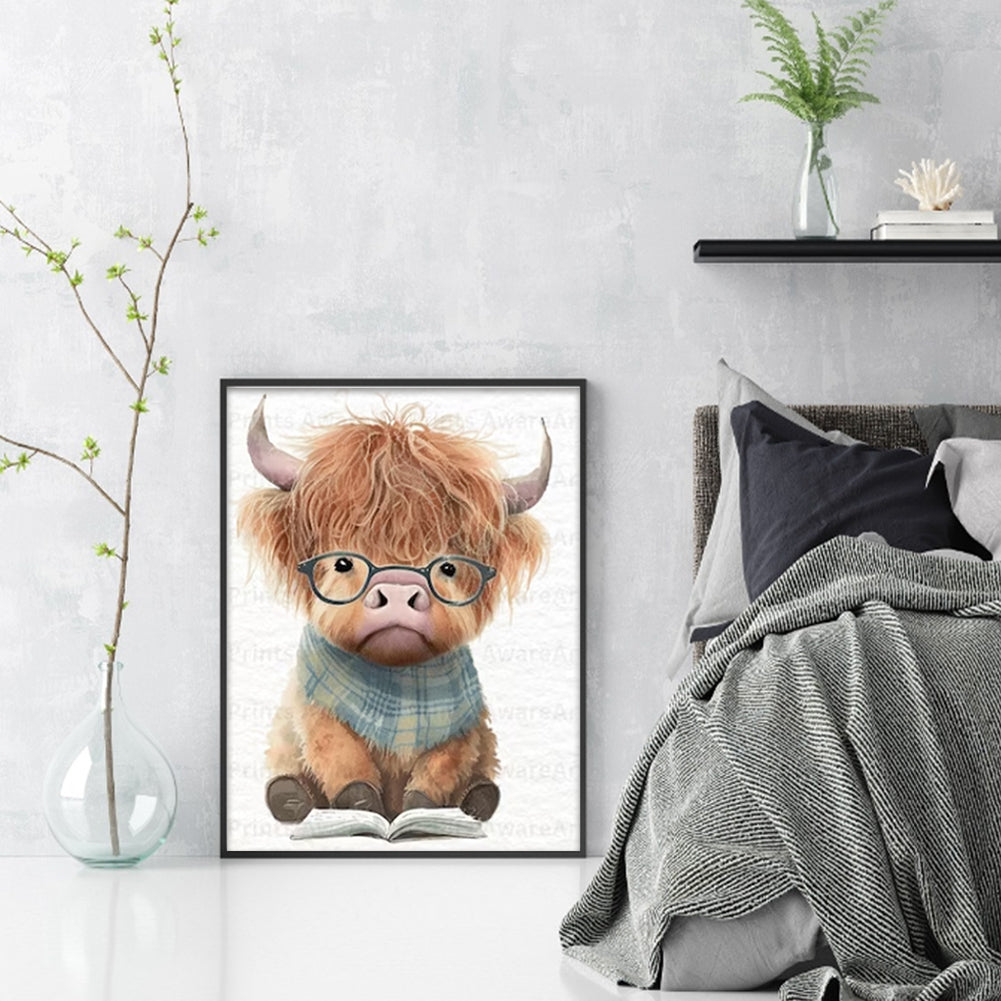 Yak - Full 14CT Counted Cross Stitch 30x40CM - Huacan