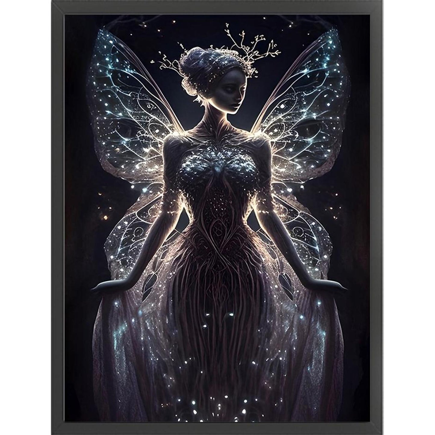 Fairy Girl - Full 11CT Counted Cross Stitch 40x53CM - Yishu