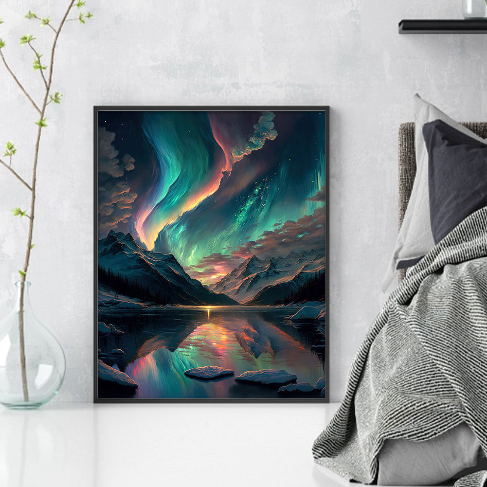 Aurora - Full 11CT Counted Cross Stitch 40x50CM - Diy